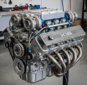 The unreleased X16 engine