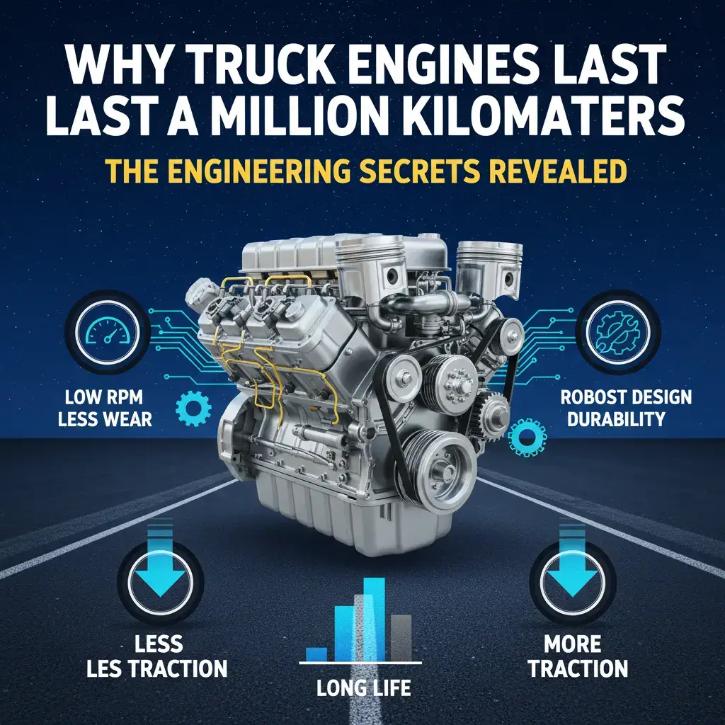 Why Truck Engines Last a Million Kilometers
