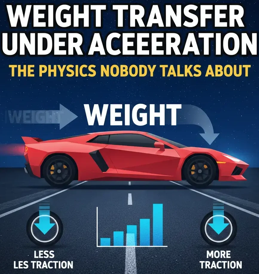 Weight Transfer Under Acceleration — The Physics Nobody Talks About