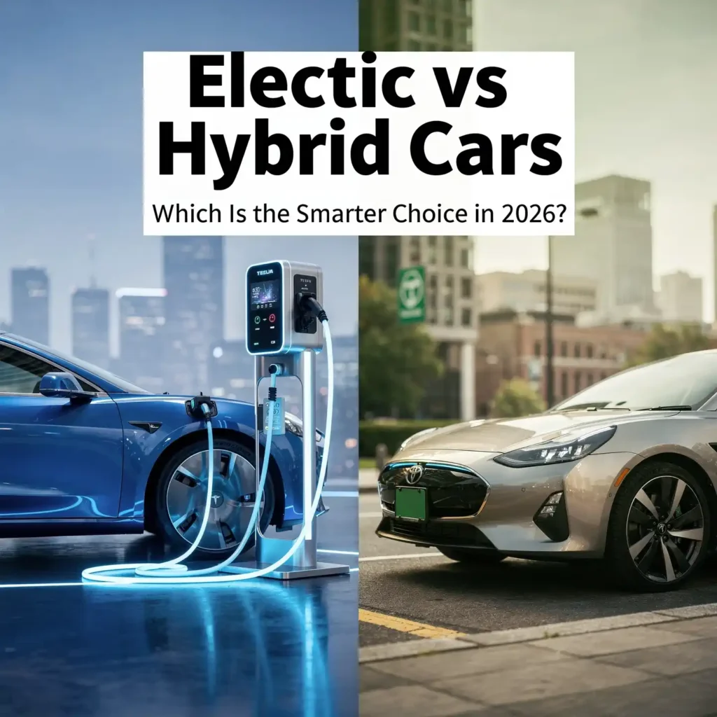 electric cars 2026 hybrid cars comparison EV vs hybrid electric vehicle benefits hybrid vs electric cost eco-friendly cars
