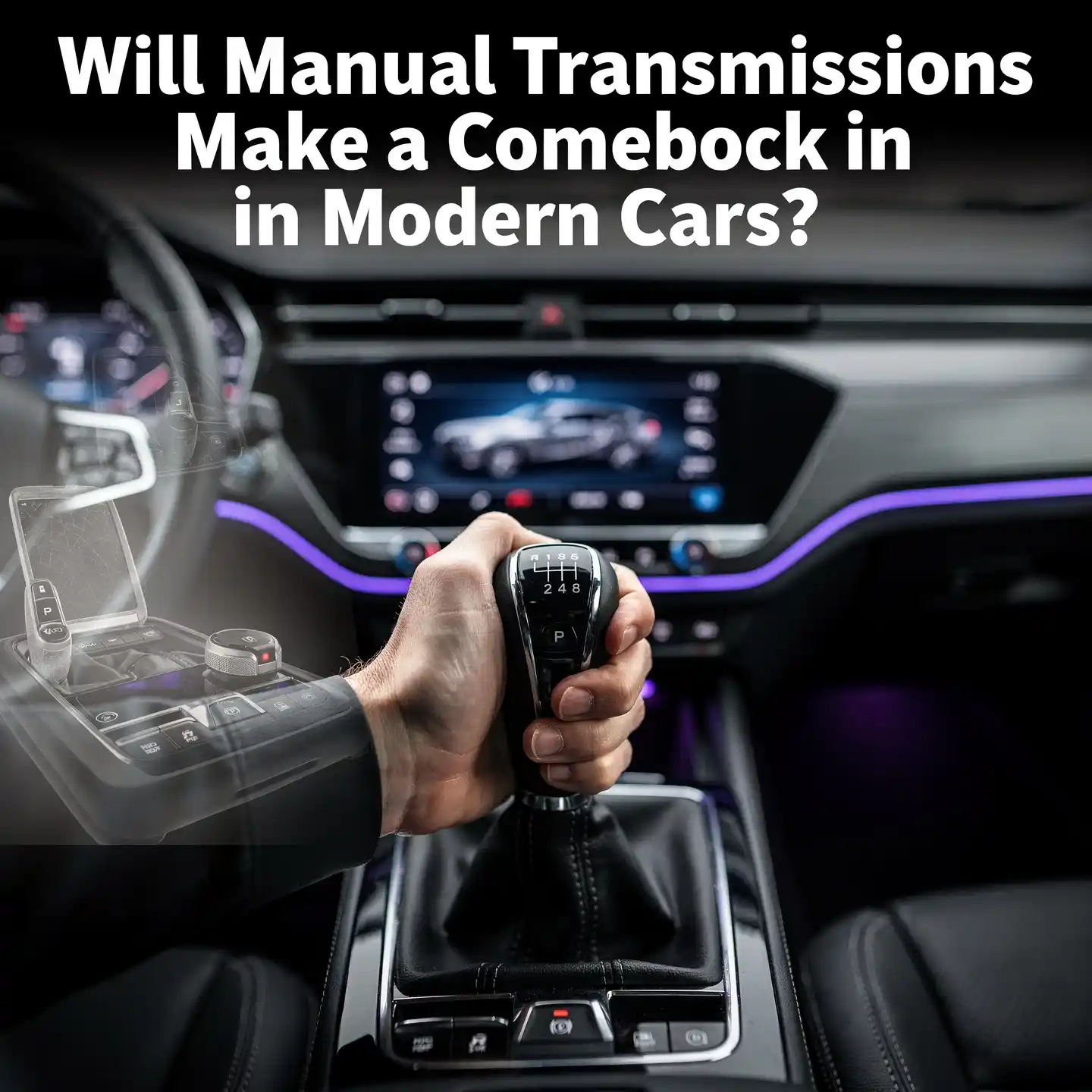 Manual vs automatic transmission 
Three-pedal driving
Manual gearbox revival
Sports cars with manual transmission
Driving engagement
Car enthusiast trends