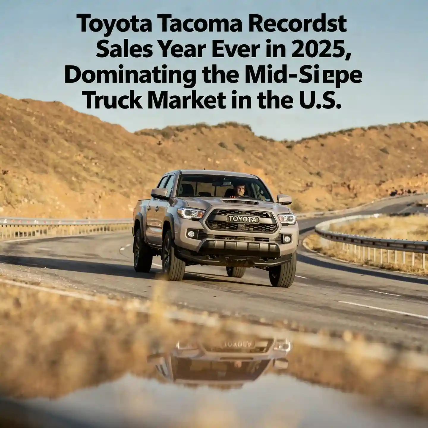 Toyota Tacoma Records Best Sales Year Ever in 2025, Dominating the Mid-Size Pickup Truck Market in the U.S.