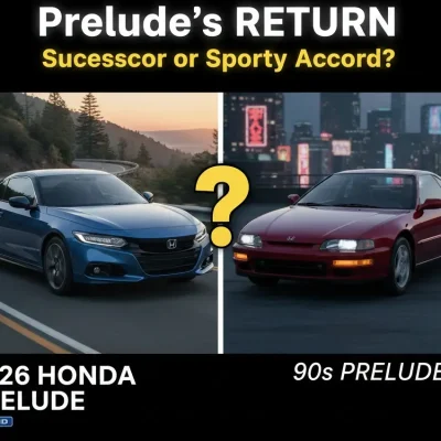 The Return of the Prelude: Honda hybrid