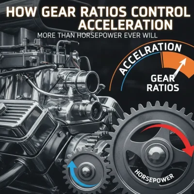 How Gear Ratios Control Acceleration (More Than Horsepower Ever Will)
