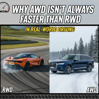 Why AWD Isn’t Always Faster Than RWD in Real-World Driving